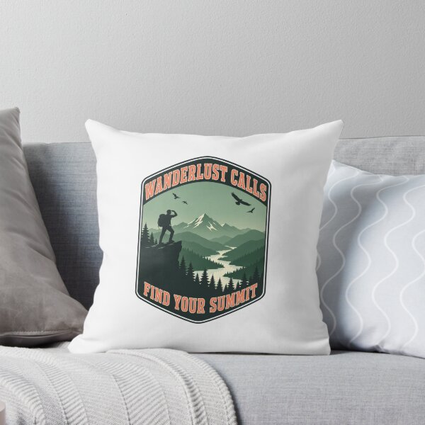 Item preview, Find Your Summit Vintage Hiking Adventure  designed and sold by freshwear design.