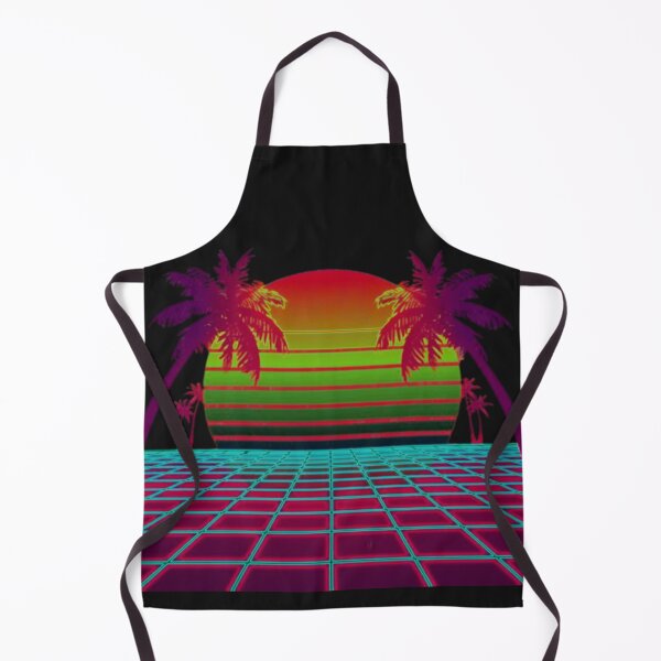 Item preview, Retro Neon Horizon designed and sold by PurrfectWhisper.