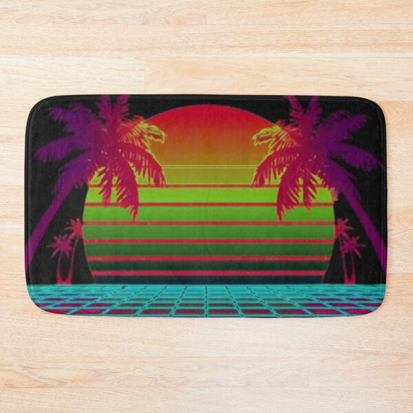 Item preview, Retro Neon Horizon designed and sold by PurrfectWhisper.