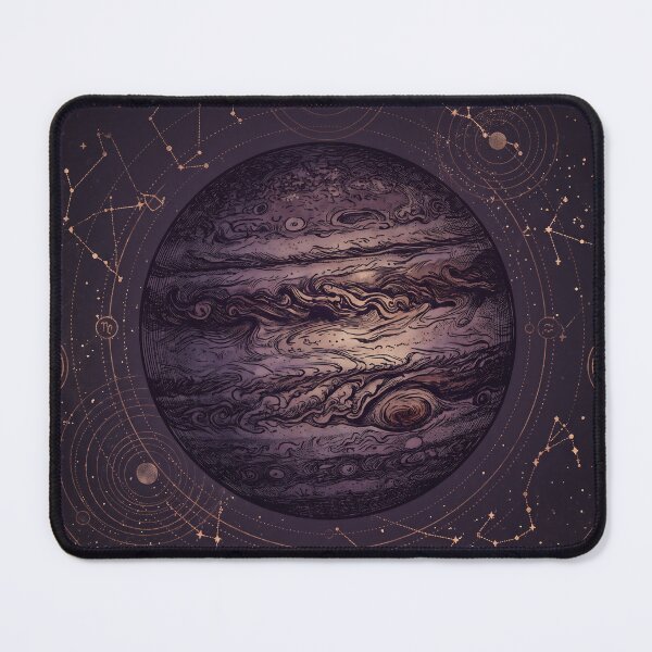 Item preview, Vast Unknowable Jupiter Storm Illustration designed and sold by JC Art Creations.