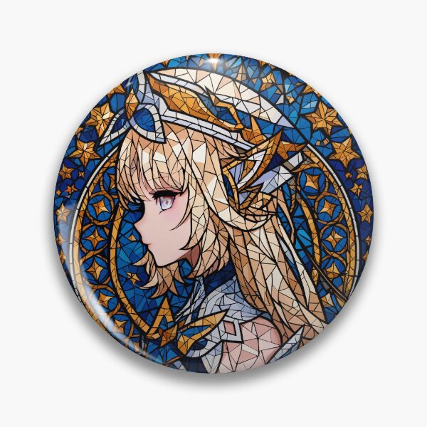 Item preview, Stained Glass Nicole designed and sold by SchellStation.