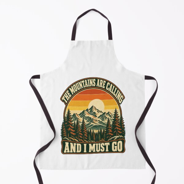 Item preview, The Mountains Are Calling Vintage Hiking Sunset designed and sold by justinhmorton.