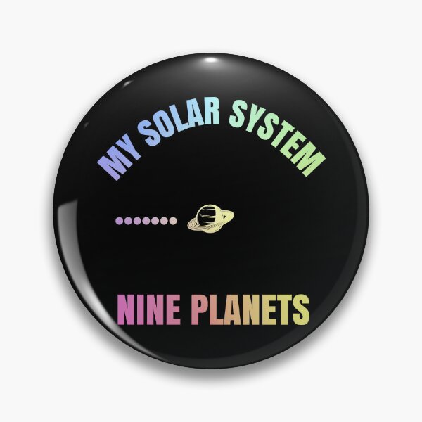 Item preview, Mens My Solar System Nine Planets Funny Retro Space Science Gift designed and sold by ScienceCorner.