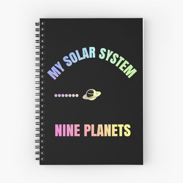 Item preview, Mens My Solar System Nine Planets Funny Retro Space Science Gift designed and sold by ScienceCorner.