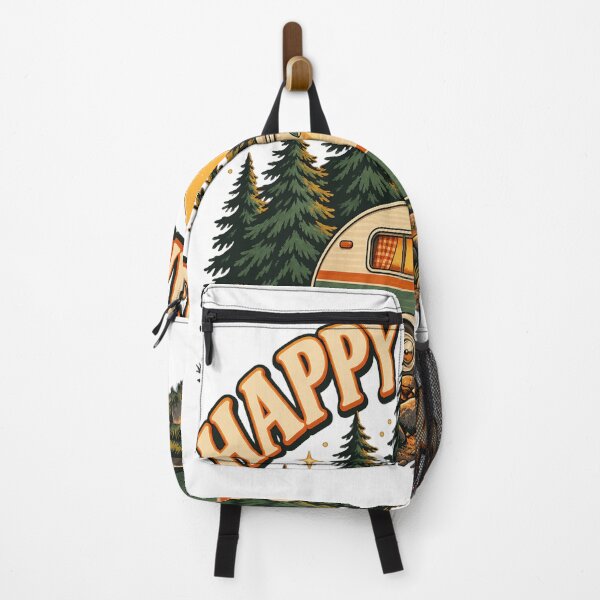 Item preview, Happy Camper Vintage Camping Trailer designed and sold by justinhmorton.
