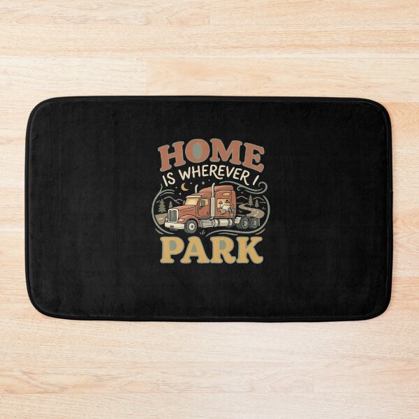 Item preview, Home Is Wherever I Park Trucker Lifestyle designed and sold by AmeliaShirts.