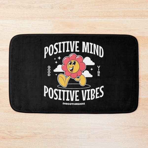 Item preview, POSITIVE VIBES - Positive Mind (White) designed and sold by Discothreadz.