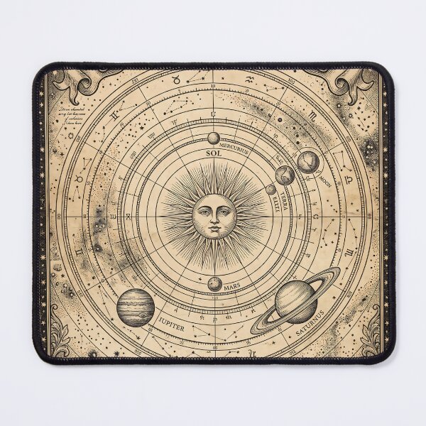 Item preview, Vintage Solar System Astronomical Chart designed and sold by JC Art Creations.