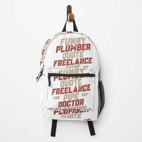 Item preview, Funny Plumber Quote Freelance Pipe Doctor Plumbing Gifts designed and sold by 杰森礼物.