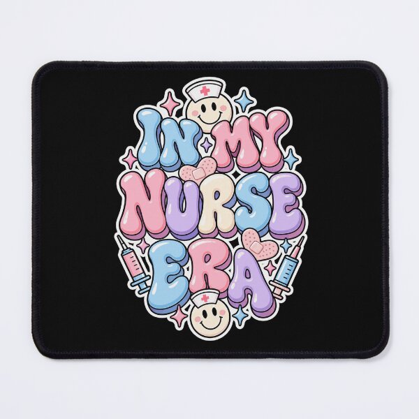 Item preview, In My Nurse Era Retro Pastel Aesthetic designed and sold by justinhmorton.