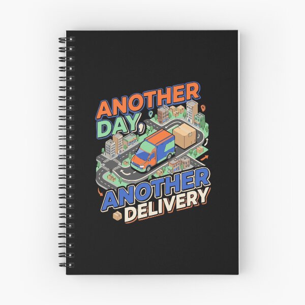 Item preview, Another Day Another Delivery Truck Driver designed and sold by AmeliaShirts.