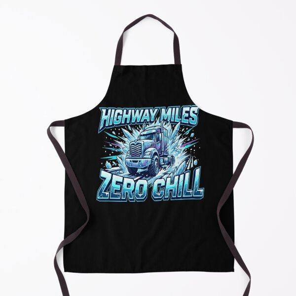 Item preview, Highway Miles Zero Chill Icy Semi Truck Driver designed and sold by AmeliaShirts.