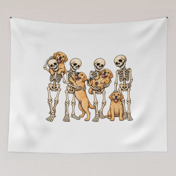 Item preview, Halloween Labrador Retriever , Funny Lab Tee, Skeleton Dog  Spooky Season Dog Lover Gift designed and sold by greatmar1.