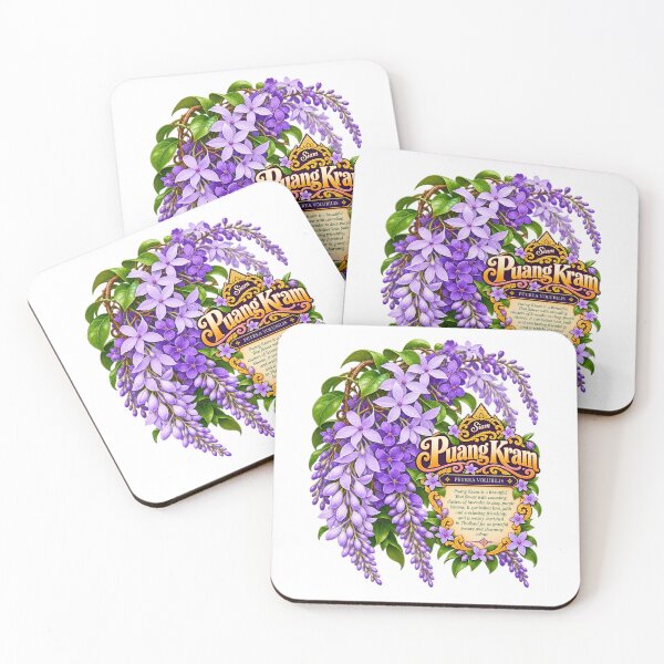 Item preview, Purple Wreath Flower Vintage Botanical Art designed and sold by Pali's shop.
