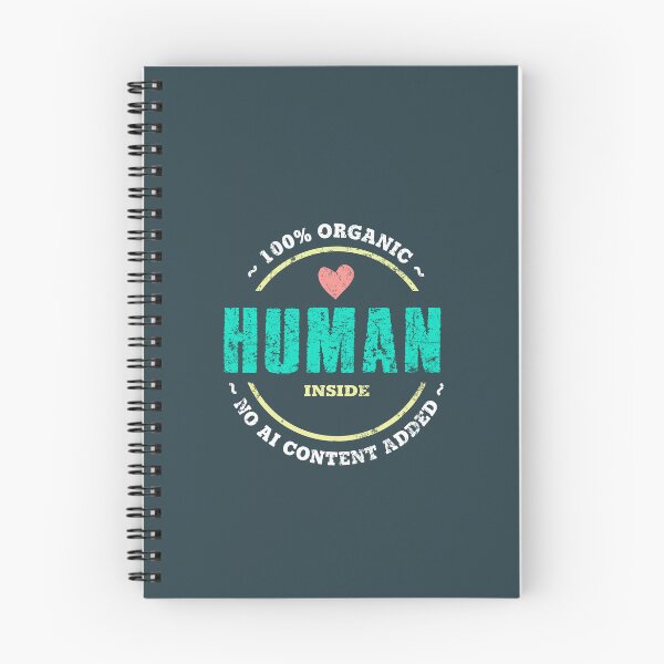 Item preview, STOP AI - Organic Human Badge designed and sold by Frank J. Art.