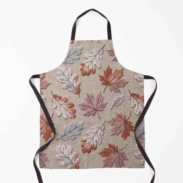 Item preview, Ombre Autumn Leaves Cross Stitch Fall Pattern designed and sold by GangisHouse.