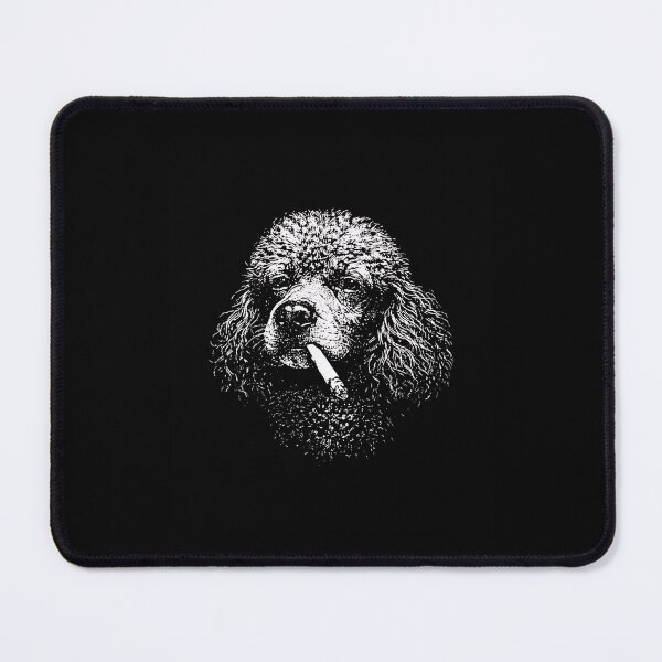 Item preview, Vintage Smoking Poodle Elegant Retro Dog Portrait designed and sold by Byhergawaa.