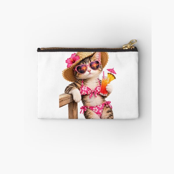 Item preview,  Cat in Bikini Beach Vacation designed and sold by Snurly.