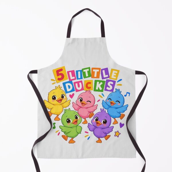 Item preview, Colorful Dancing Five little ducks designed and sold by SharingLove.