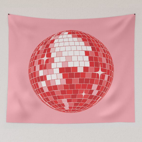 Item preview, Disco Ball Party Asthetic - 70 s Retro Vintage Mirrorball designed and sold by FemmePod.