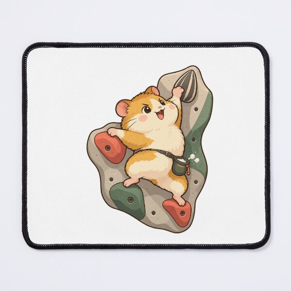 Item preview, Crux Climber Hamster designed and sold by CozyMigo.