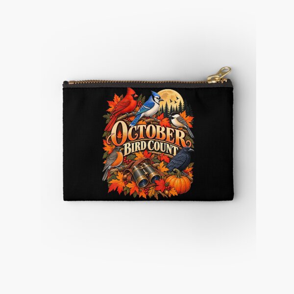 Item preview, October Bird Count Autumn Wildlife designed and sold by Alzasshop.
