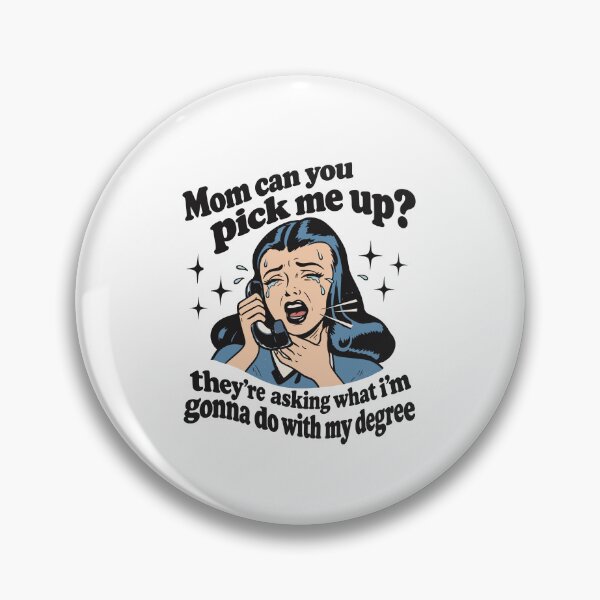 Item preview, Funny Retro Crying Graduate Meme - Mom Can You Pick Me Up    designed and sold by Designart68.