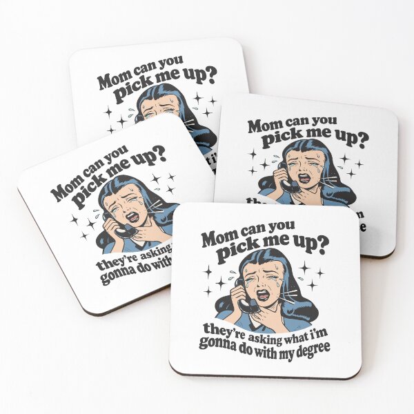 Item preview, Funny Retro Crying Graduate Meme - Mom Can You Pick Me Up    designed and sold by Designart68.