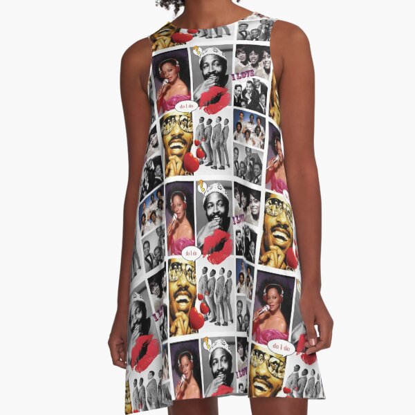 Motown Music A-Line Dress