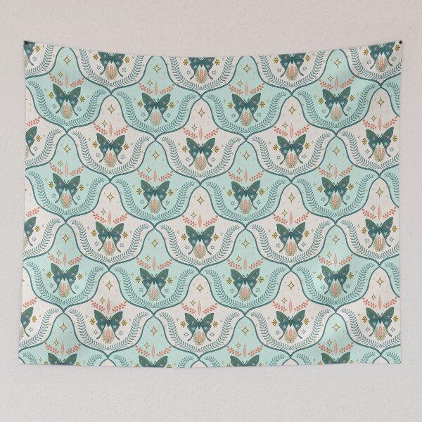 Item preview, Moth Seamless Design designed and sold by Cato Designs.