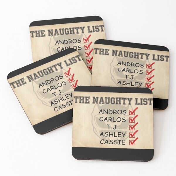 Item preview, The Space Rangers Naughty List Christmas Scroll designed and sold by clc7000.