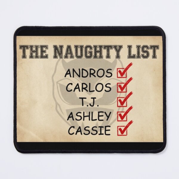 Item preview, The Space Rangers Naughty List Christmas Scroll designed and sold by clc7000.