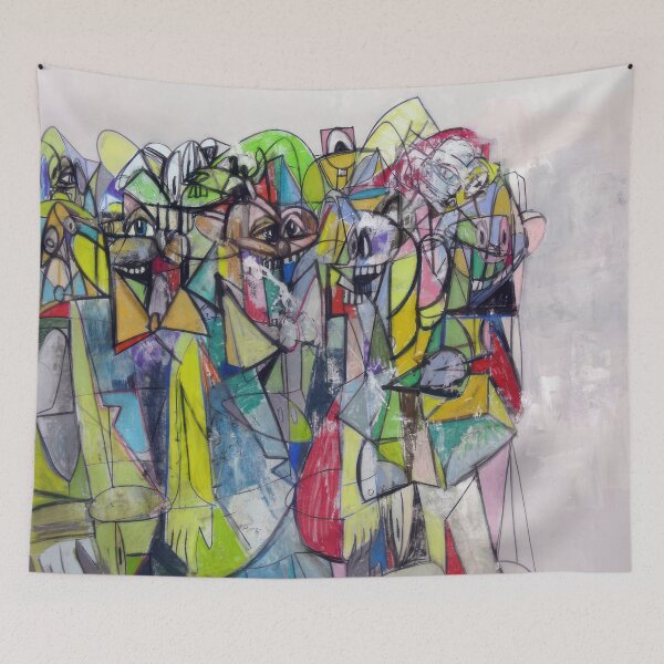 Item preview, George Condo designed and sold by MillyQue.