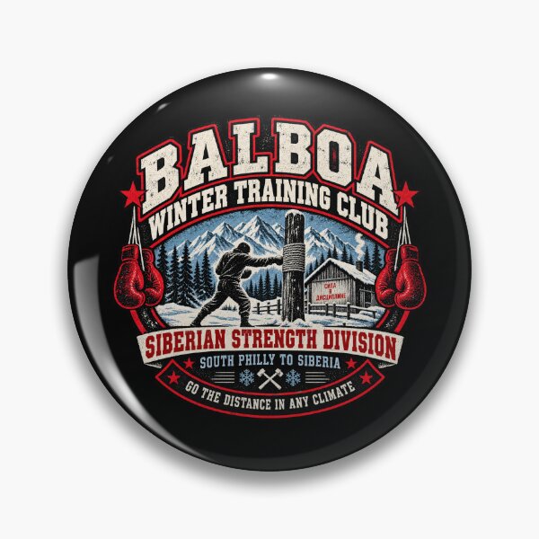 Item preview, Balboa Winter Training Club — Siberian Strength Division designed and sold by OriginalGamer55.