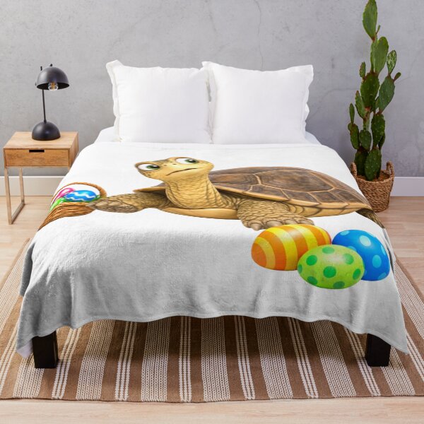 Item preview, Cheerful Galapagos Tortoise Easter designed and sold by Sillytoe.