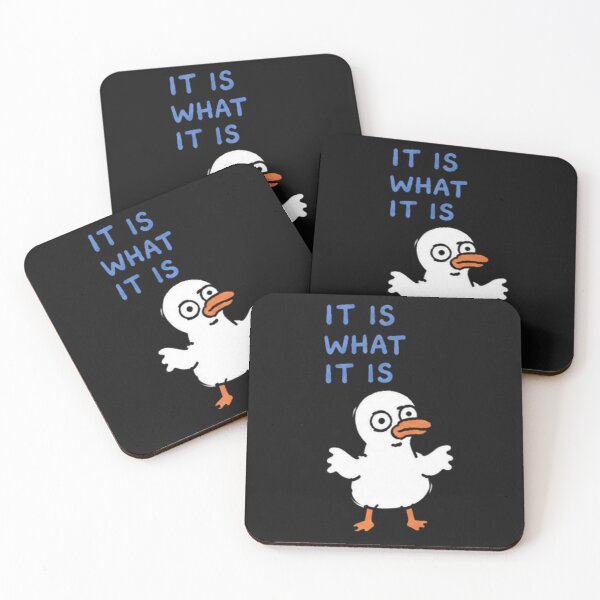 Item preview, It Is What It Is Funny Duck designed and sold by kovtawio.