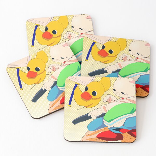 Item preview, Action Bunny With Rubber Duck designed and sold by Crunchy-Sante.