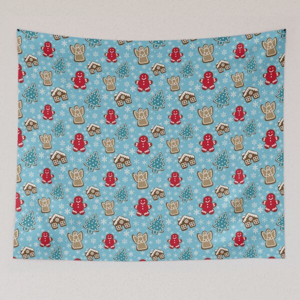 Item preview, Gingerbread Cookie Seamless Design designed and sold by Cato Designs.