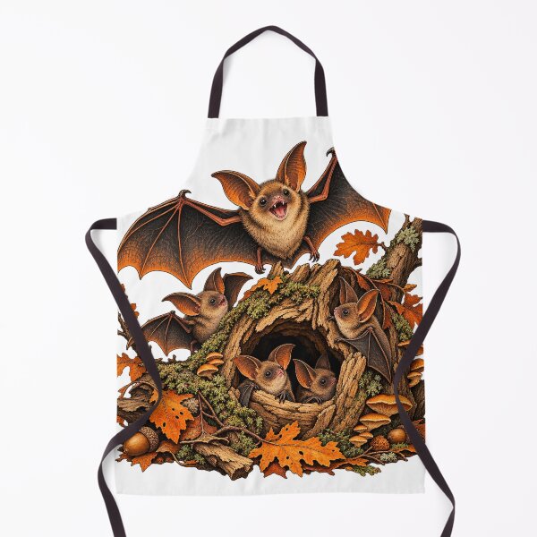 Item preview, Tiny Forest Bat Colony – Halloween Bat Illustration designed and sold by Xnuery.