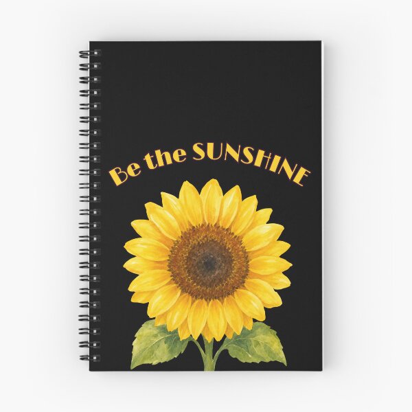 Item preview, Cute Sunflower Be The Sunshine Inspirational Yellow Sunflower Quote designed and sold by SunMoonPeace.