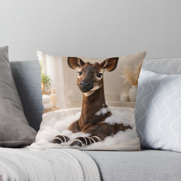 Item preview, Relaxing Okapi Bubble Bath designed and sold by Sillytoe.