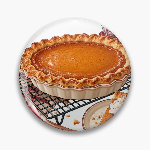 Item preview, Pie Cooling Rack Illustration – Thanksgiving Leftovers Illustration designed and sold by Xnuery.