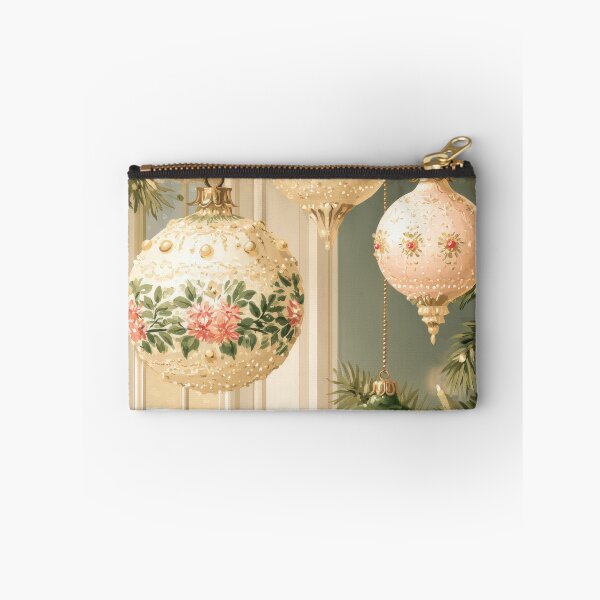 Item preview, champagne Gold Baubles Christmas – Elegant Vintage designed and sold by scicilysimonee.