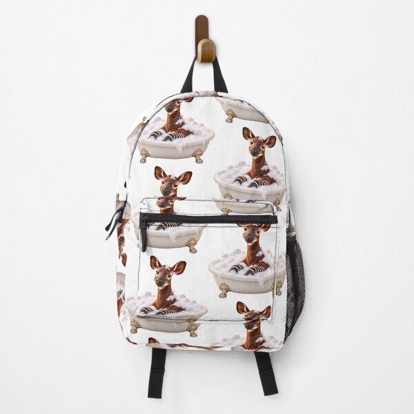 Item preview, Playful Okapi Bathtub designed and sold by Sillytoe.