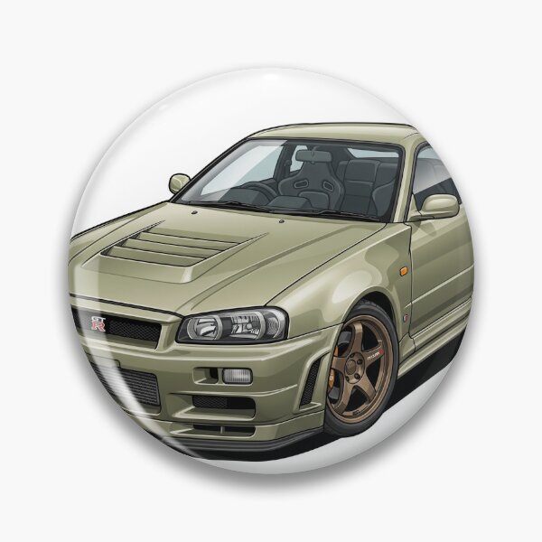 Item preview, 2002 Millennium Jade Nissan Skyline GT-R R34 M-Spec Nür JDM Sticker designed and sold by Fixnovaguide.