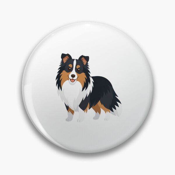 Item preview, Tri Coloured Shetland Sheepdog designed and sold by SquidMandolin.