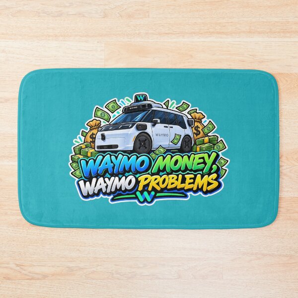 Item preview, Waymo Money, Waymo Problems (animated design)  designed and sold by TheFatherOfArt.