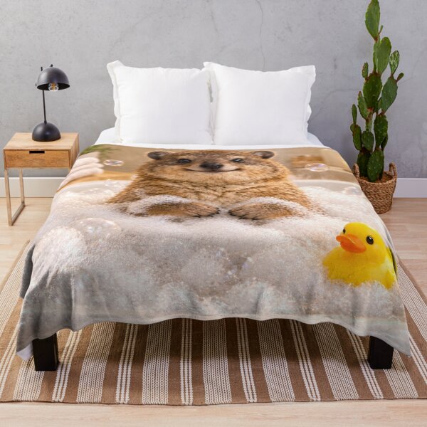 Item preview, Cozy Rock Hyrax Bubble Bath designed and sold by Sillytoe.