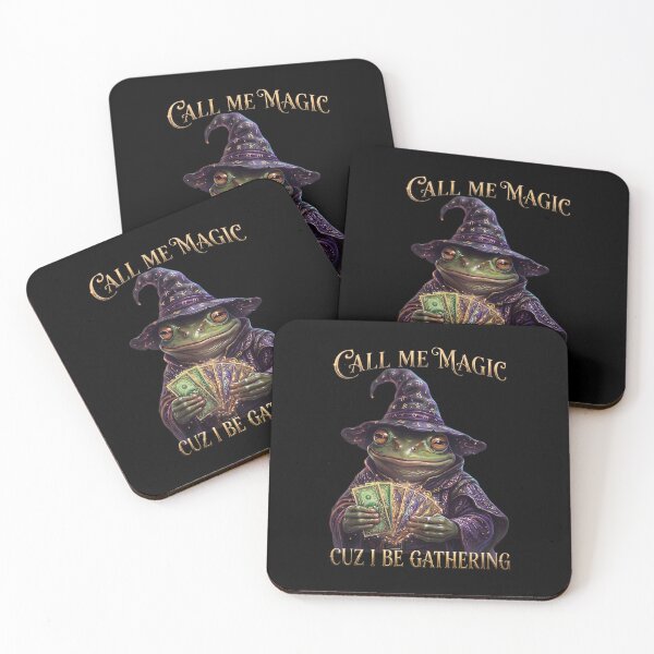 Item preview, Call Me Magic Cuz I Be Gathering Funny Wizard Frog Mage  designed and sold by gear-posters.