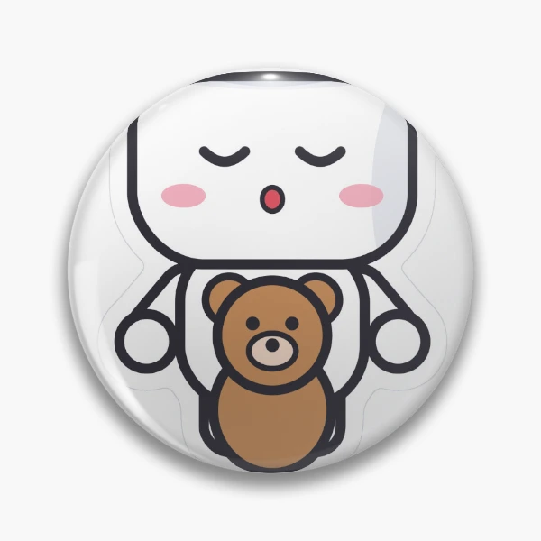 Sweet Dreams - Sleepy Marshmallow Pip with Teddy Bear and Nightcap — Pin by BiMood